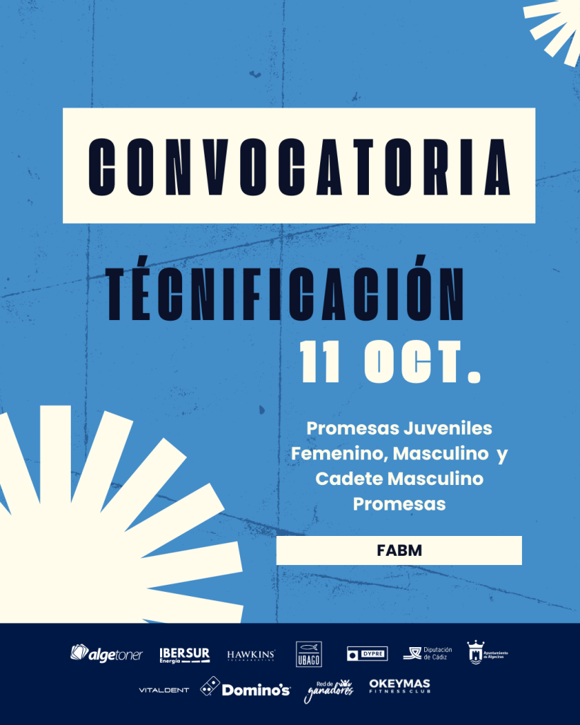 Tecnificación Juvenil y Cadetes Promesas FABM