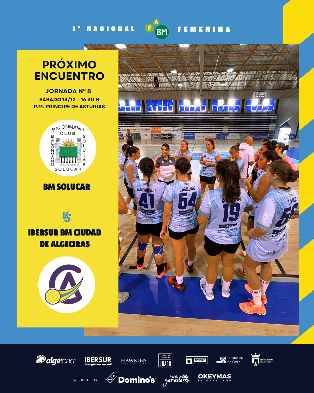 BM SOLUCAR vs Ibersur BM Ciudad de Algeciras