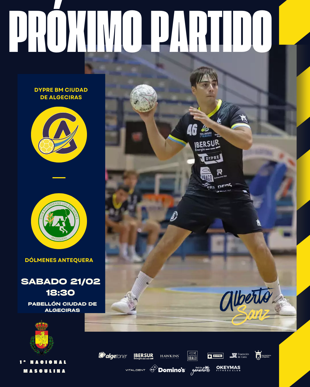 DYPRE BM Ciudad de Algeciras vs DÓLMENES ANTEQUERA