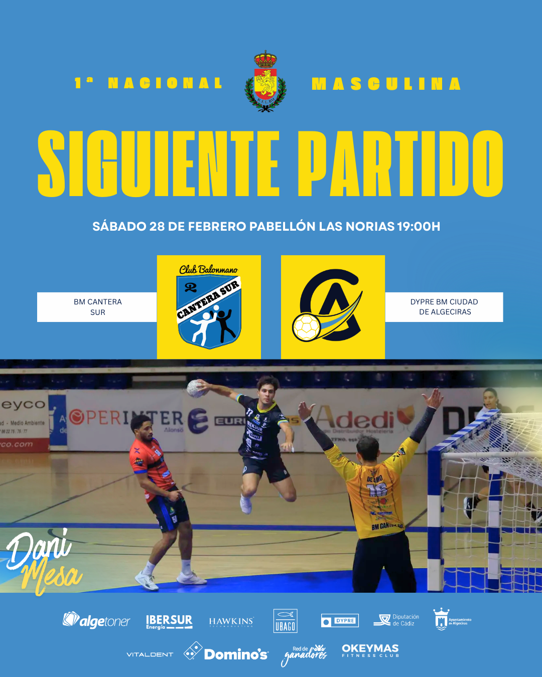 CBM Cantera Sur vs DYPRE BM Ciudad de Algeciras