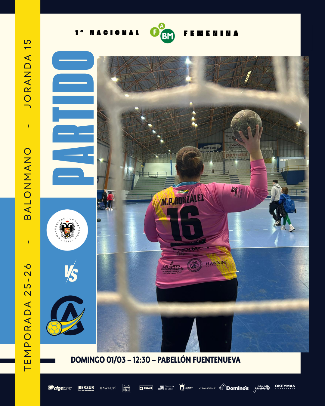 Universidad de Granada vs Ibersur BM Ciudad de Algeciras