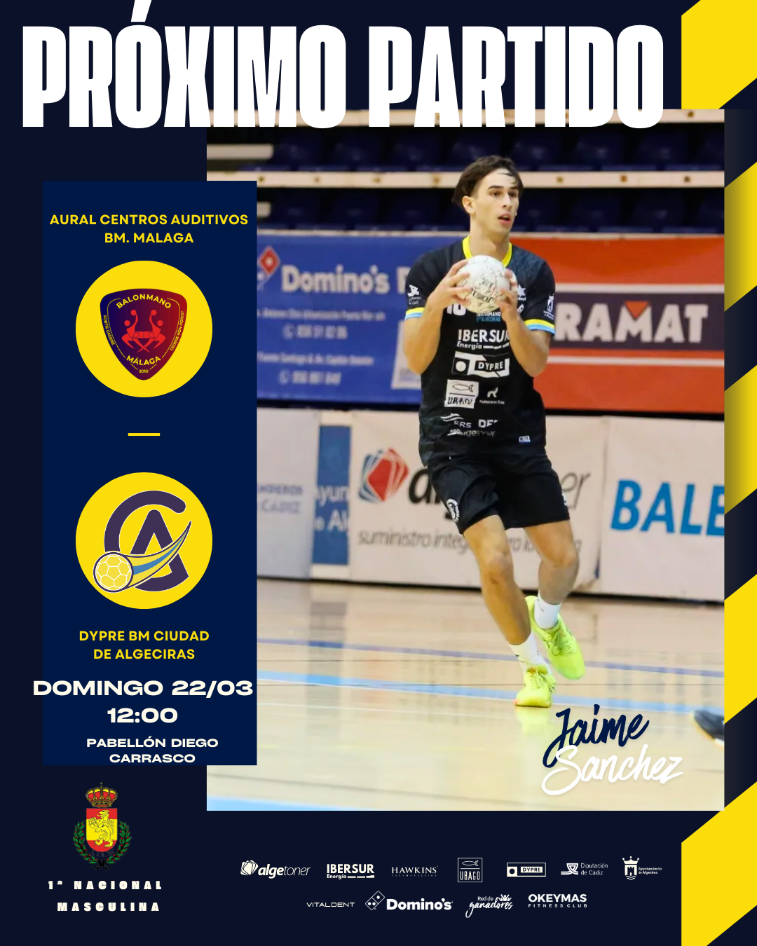 BM Málaga vs DYPRE BM Ciudad de Algeciras