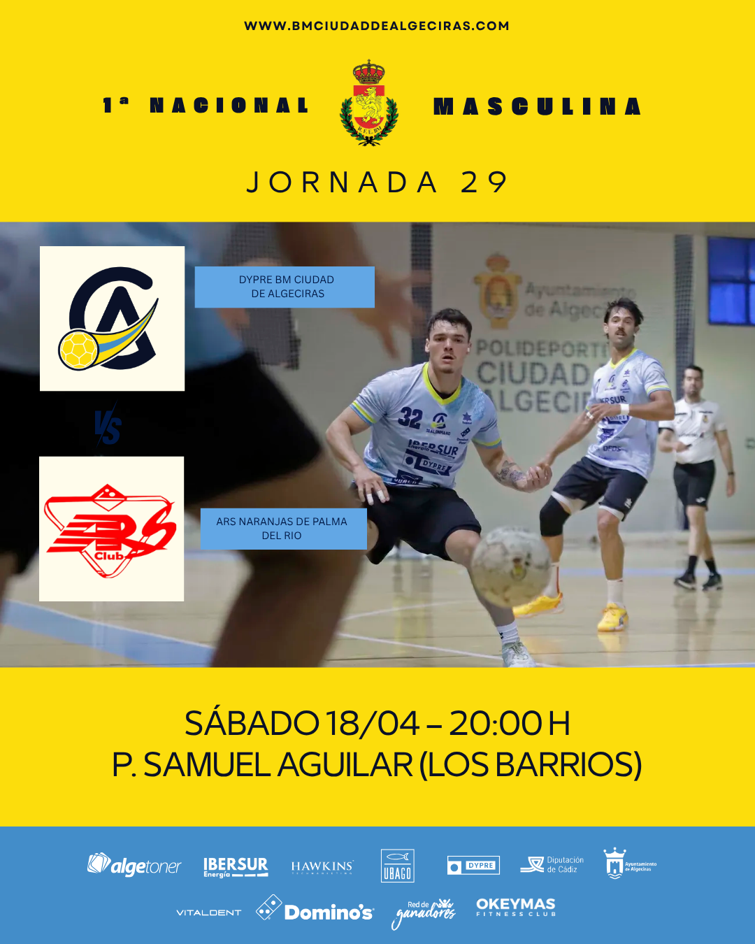 DYPRE BM Ciudad de Algeciras vs ARS Naranjas de Palma del Río