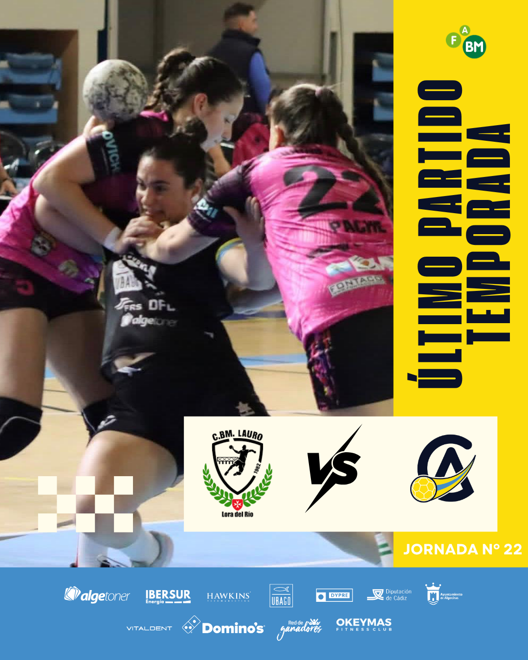C. BM. LAURO vs Ibersur BM Ciudad de Algeciras